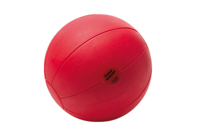 Medizinball,  Ø 21cm, 1000g, Farbe rot