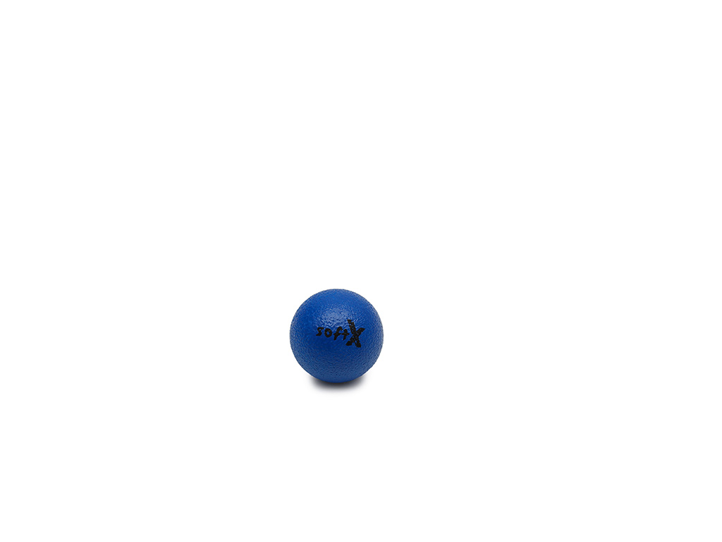 softX® Softball, beschichtet, 8 cm, blau