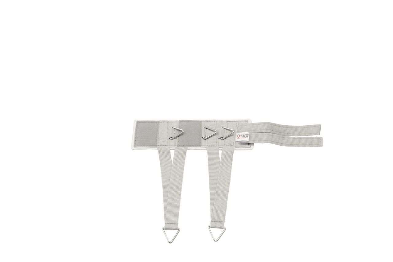 Arm-/ Bein-Traktionsschlinge, grau, ca. 30  x 8 cm