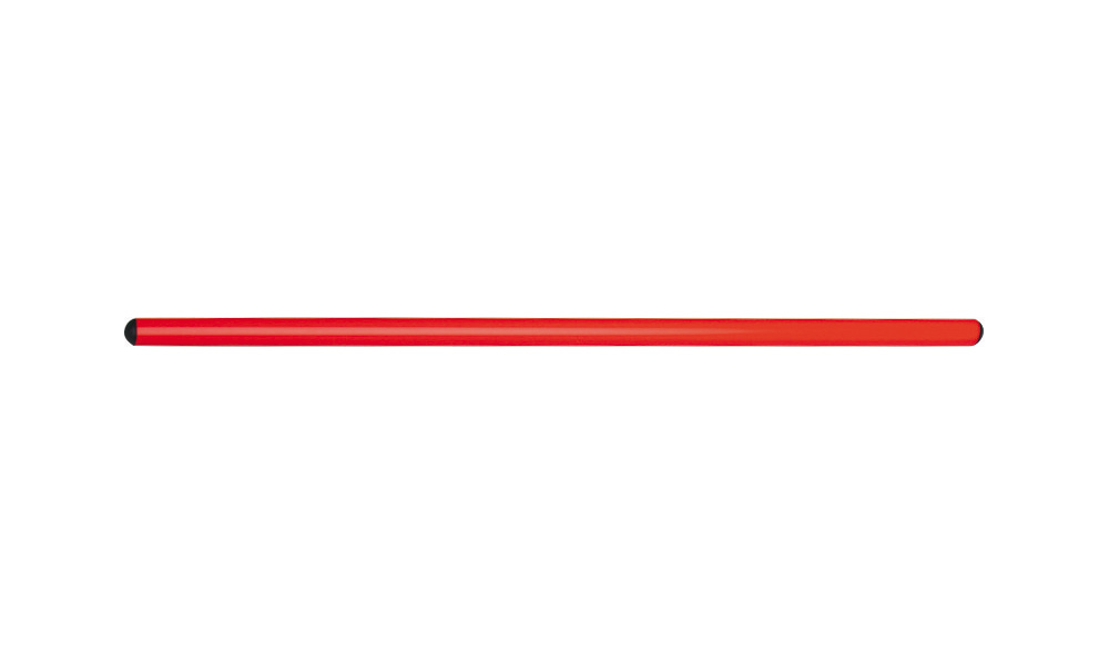 Turnstab aus Kunststoff, 100 cm, rot
