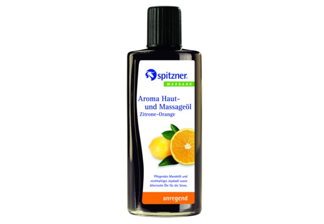 Spitzner Aroma Haut- und Massageöl anregend, 190 ml