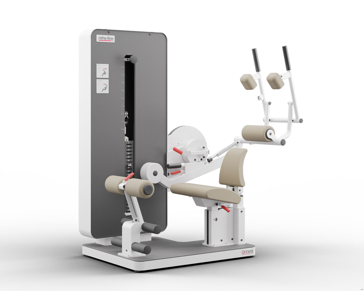 reha-line pro Bauch- / Rückentrainer