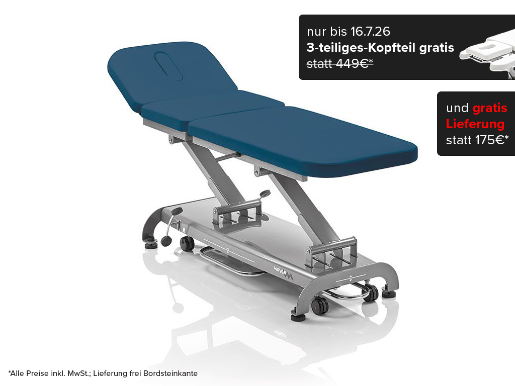 Novak-M Massageliege S3, elektrisch