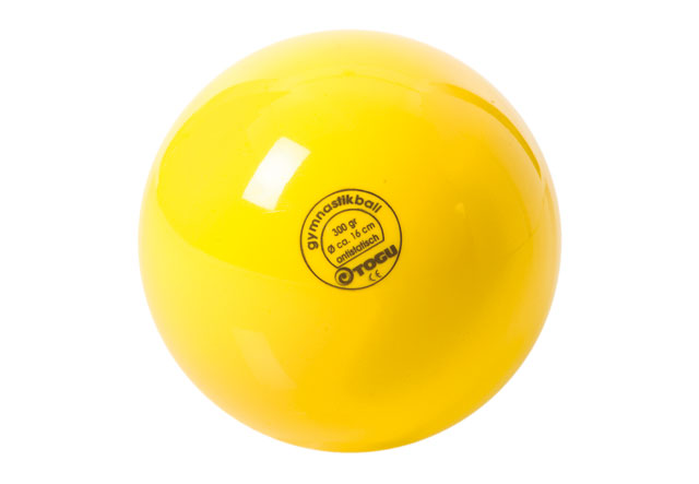 TOGU Gymnastikball, Ø 16cm, 300g, Farbe gelb