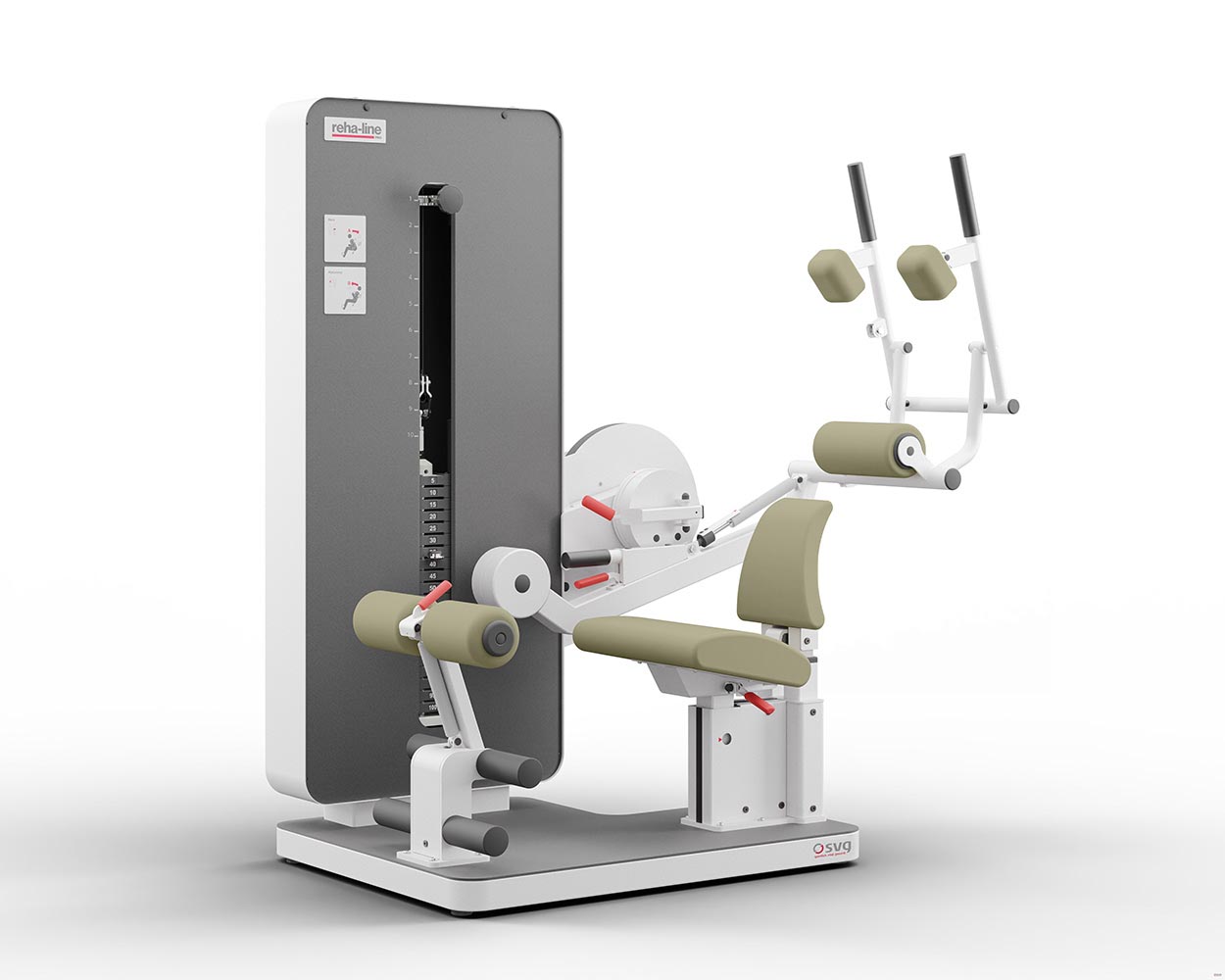 reha-line pro Bauch- / Rückentrainer