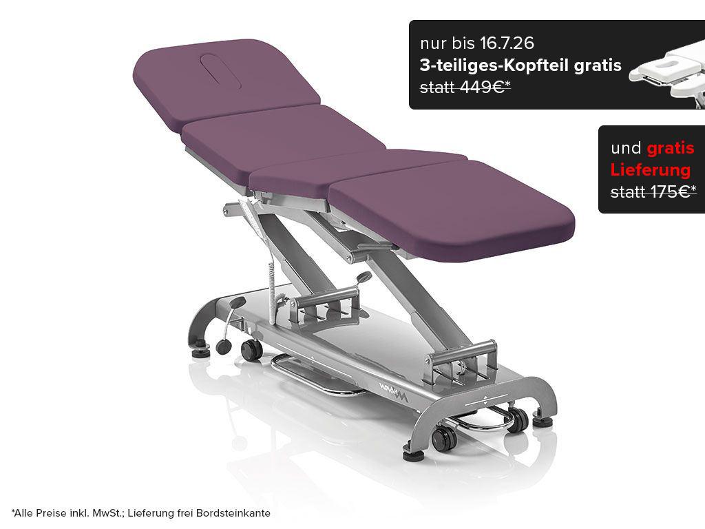 Novak-M Therapieliege S4, elektrisch