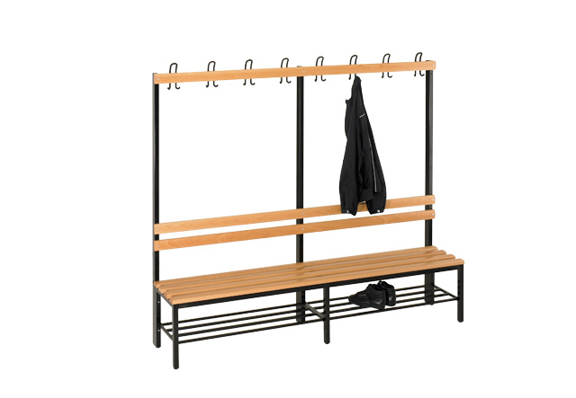 Umkleidebank einseitig, Länge 1000 mm