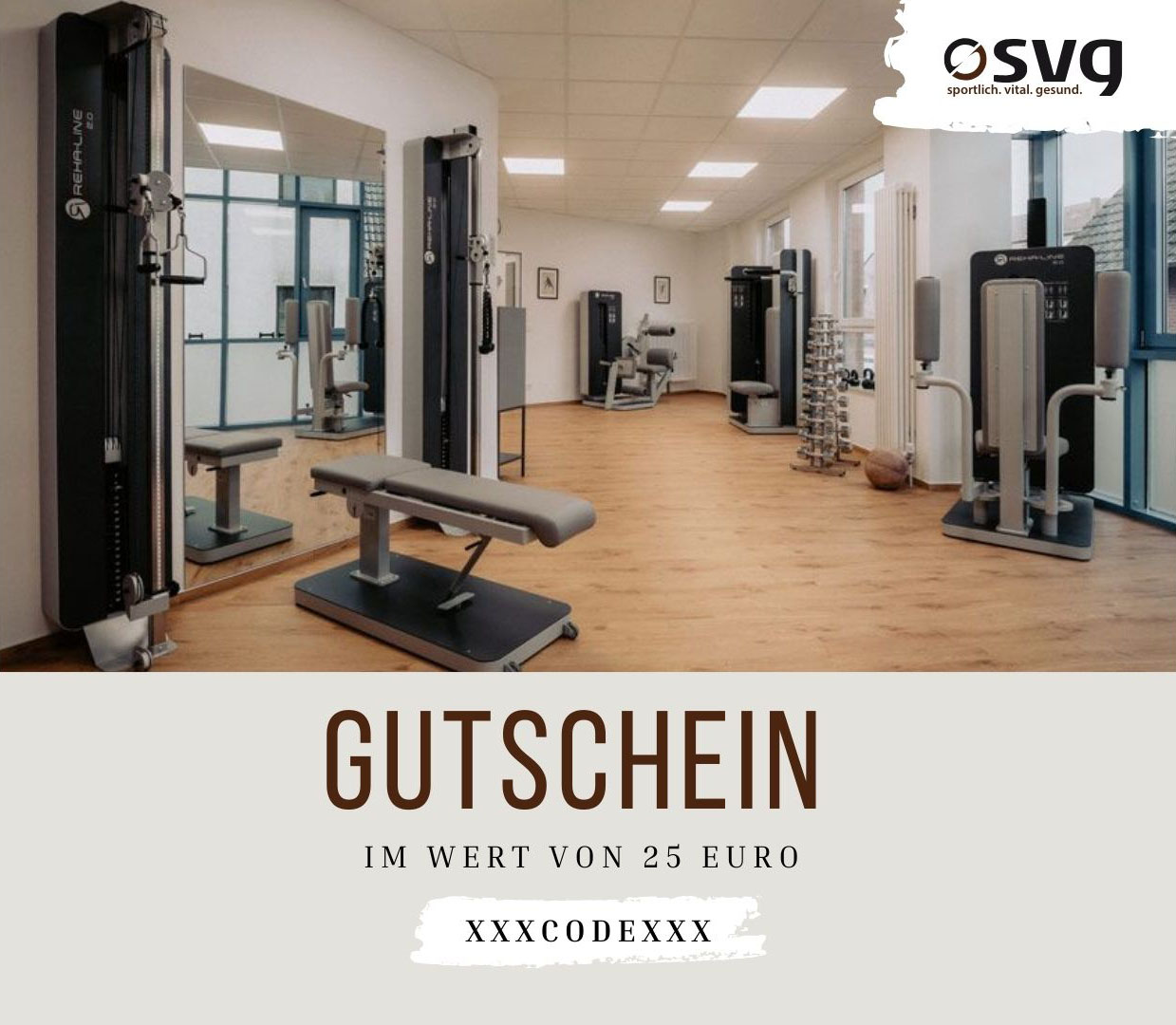 SVG Wertgutschein 25 Euro
