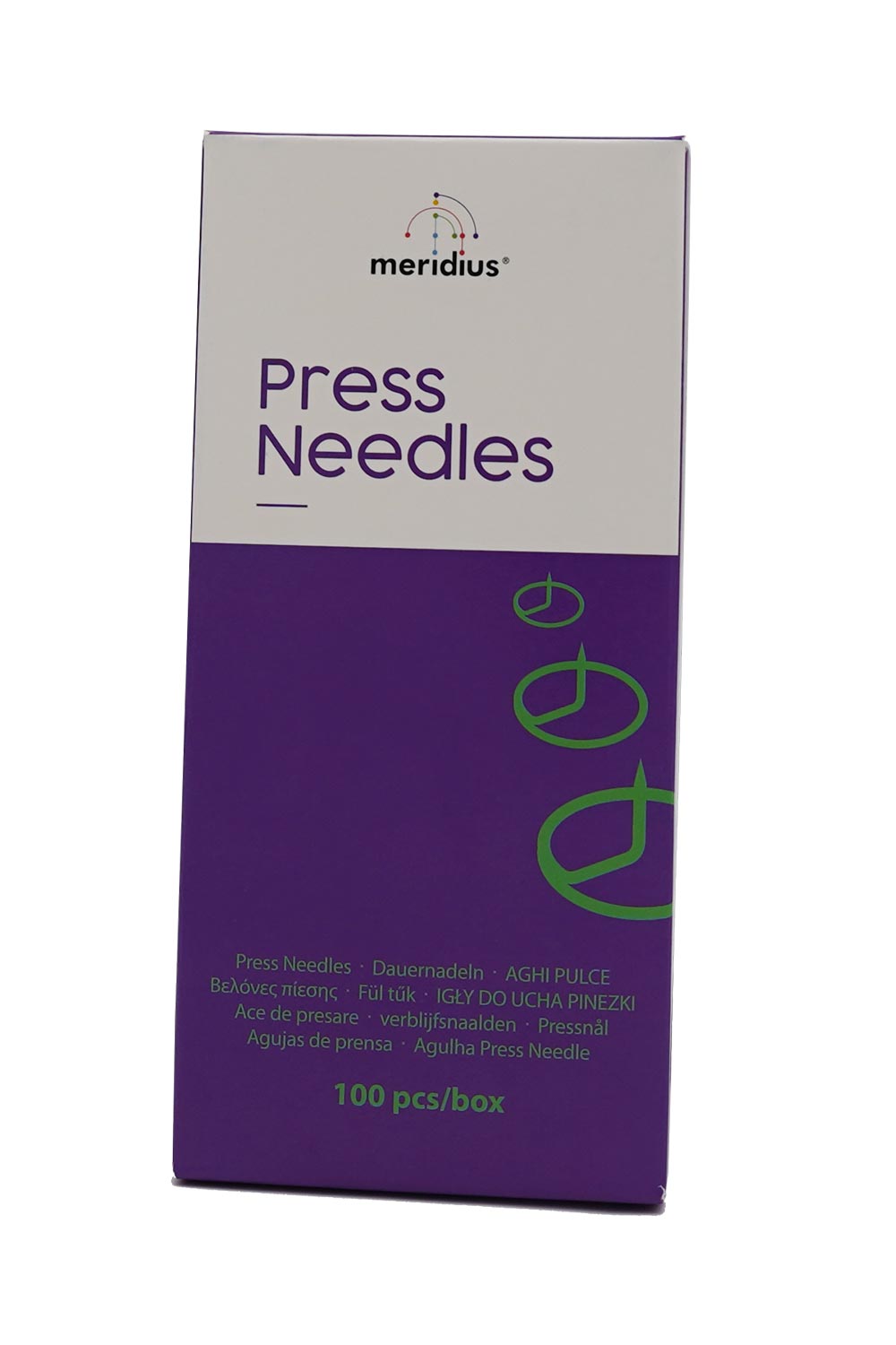 Meridius Ohrdauernadeln, 100er Box
