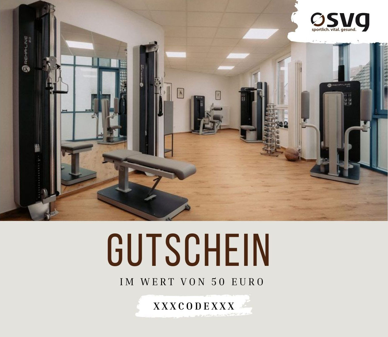 SVG Wertgutschein 50 Euro