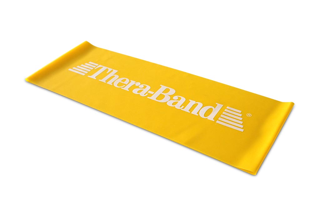 Thera-Band Professional Resistance Band Loop, gelb/leicht, 7,6 x 20,5 cm